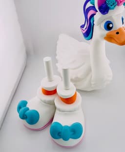 Unicorn Goose Gear for Porch Goose 3d model