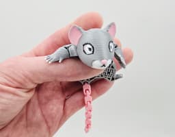 Hybrid Cute Flexi Mouse 3d model