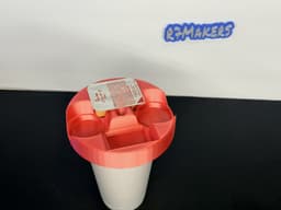 R7 ToGo Sauce Caddy | Car Cup Holder Sauce Organizer | Fast Food Condiment Holder | R7Makers 3d model