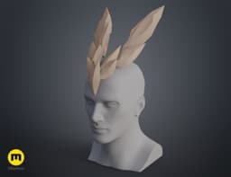 Crystal Horns 3d model