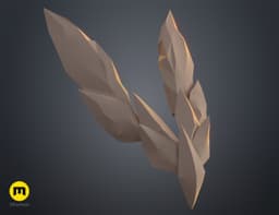Crystal Horns 3d model
