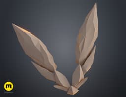 Crystal Horns 3d model