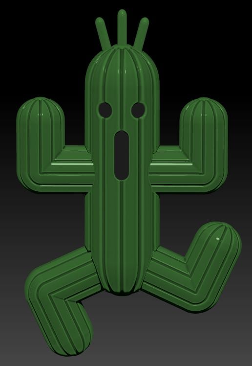 Cactuar Flexi 3d model