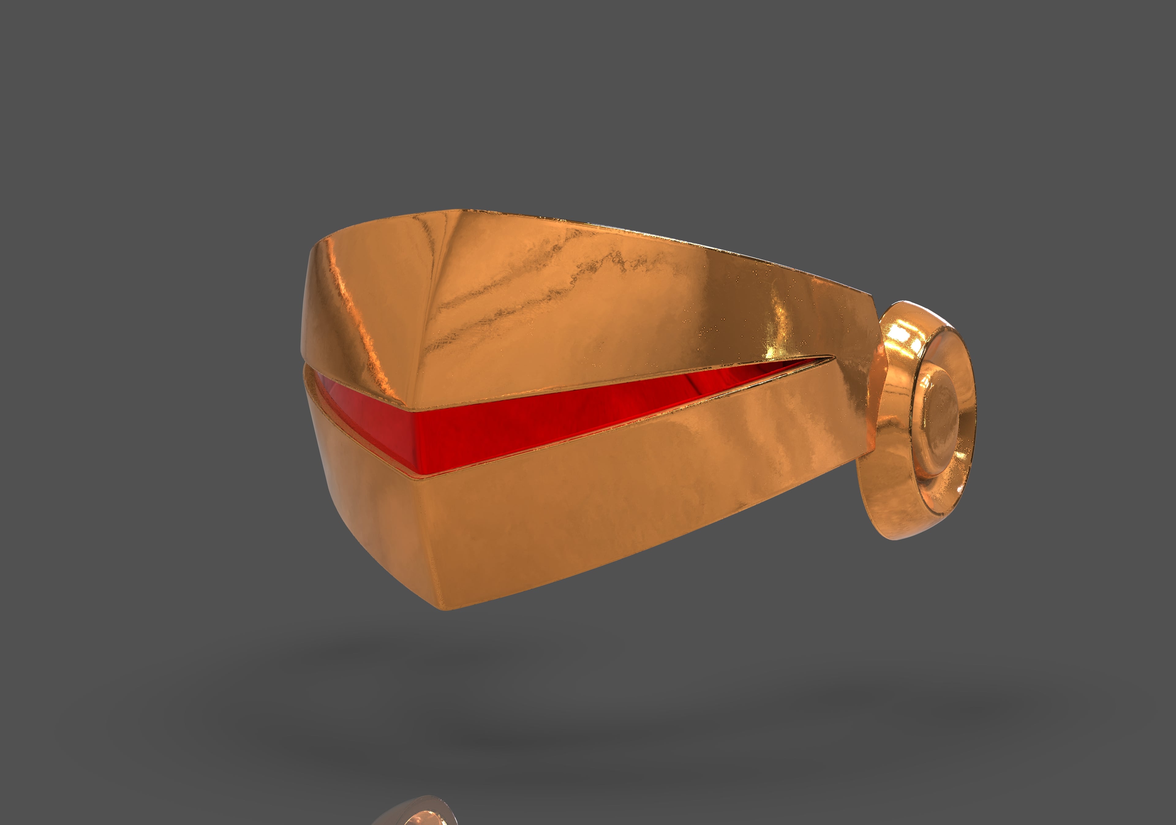 Cyclops Phoenix Force Visor 3d model