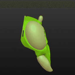 Mantis mask / fursuit base 3d model