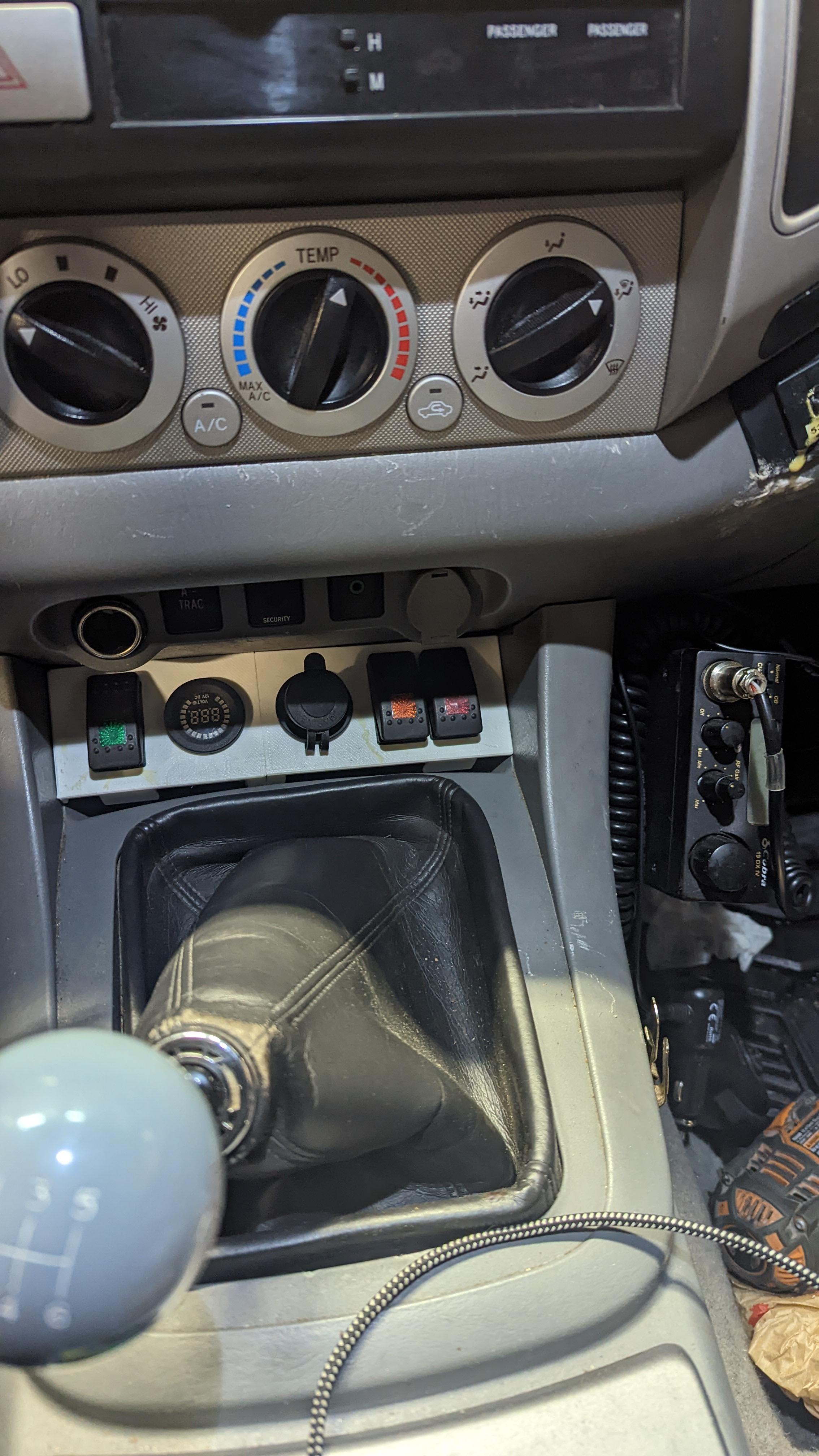 2005-2015 Tacoma Cubby Switch  3d model