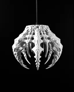 Skeletal Pendant Lamp by MODERN MACHINE 3d model