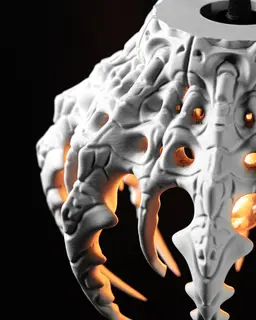 Skeletal Pendant Lamp by MODERN MACHINE 3d model