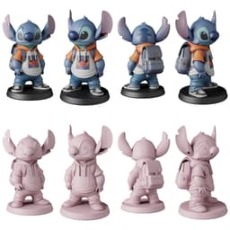 Lilo and Stitch STL Files - Stitch Funny Poses - Alien 3D Print Models 3d model