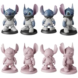 Lilo and Stitch STL Files - Stitch Funny Poses - Alien 3D Print Models 3d model
