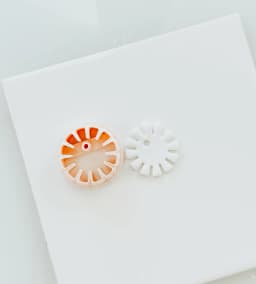 Sun Burst Charm 3d model