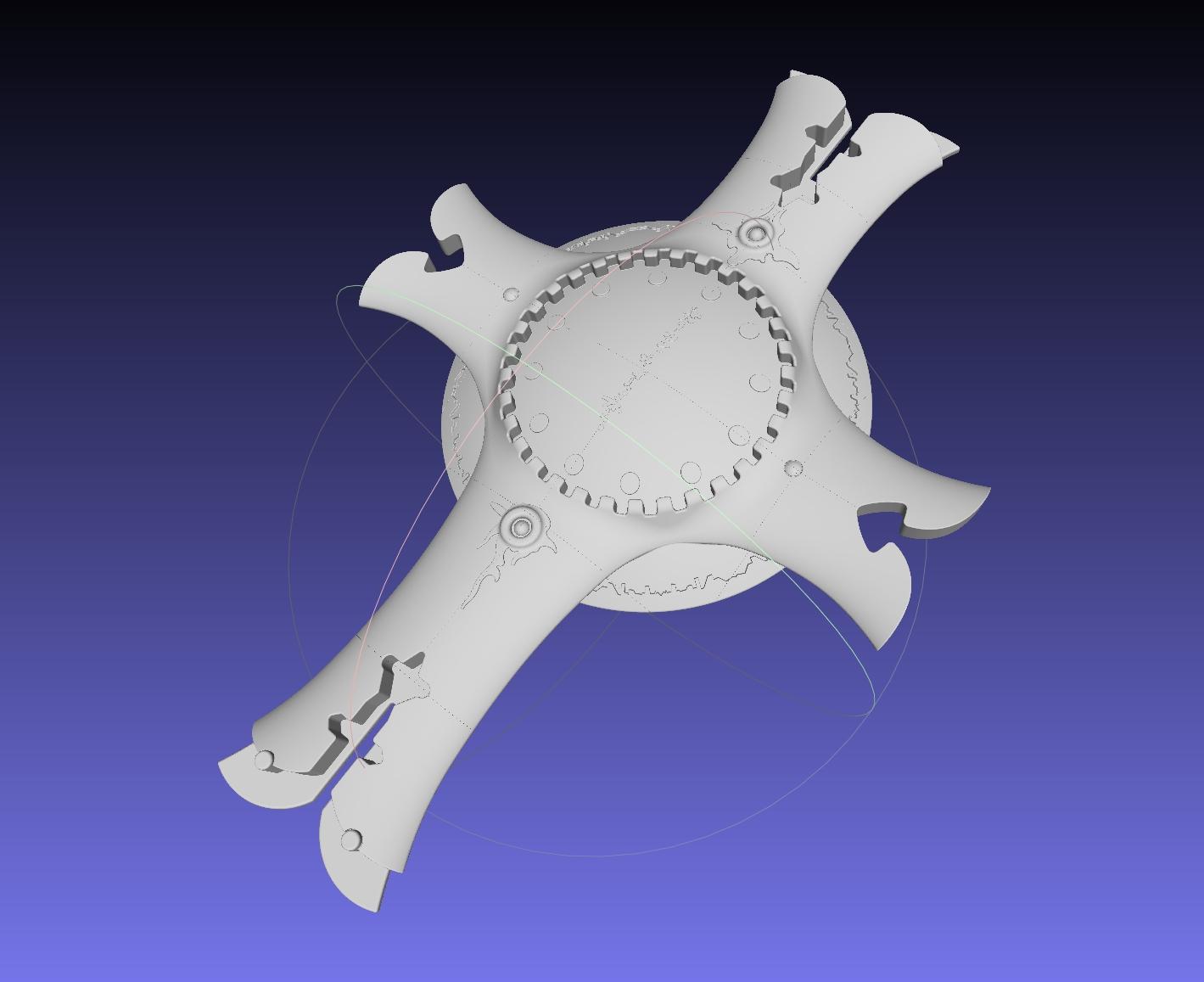 Mashu Kyrielight Shield 3D Printable Assembly 3d model