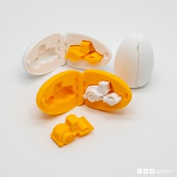 Surprise Egg #12 - Tiny Steamroller 3d model