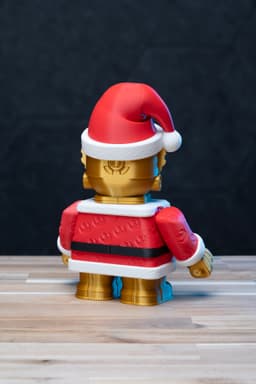 Santa-3PO - Star Wars Christmas Kit | No Supports, No AMS, No Glue 3d model