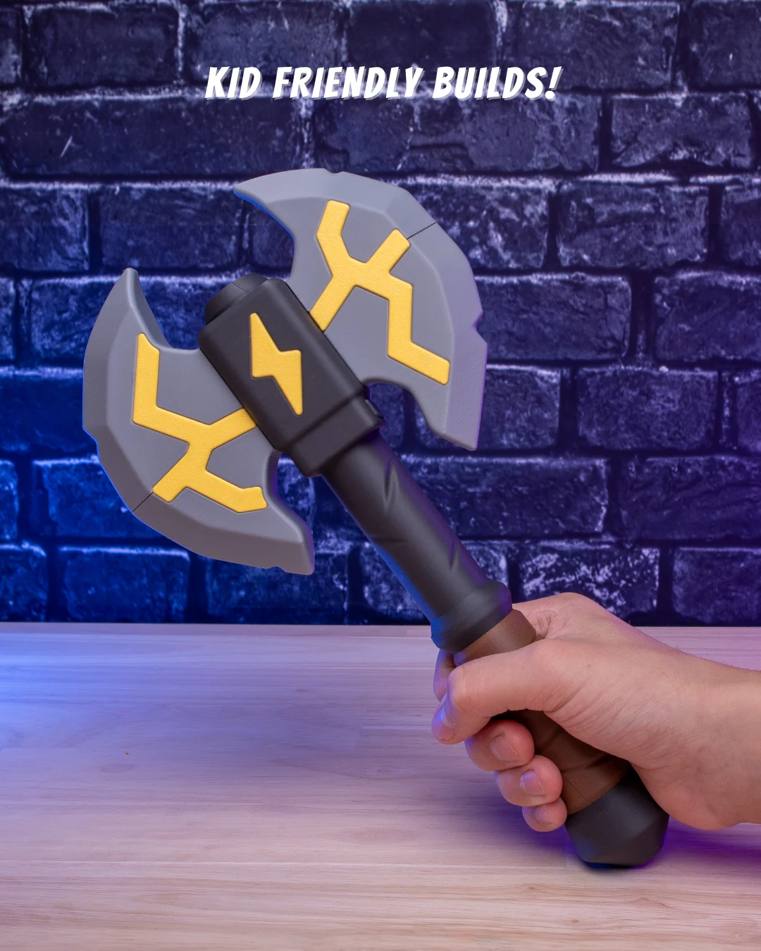 Stormcleaver - Axe Prop Kit | No Supports, No AMS, No Glue 3d model