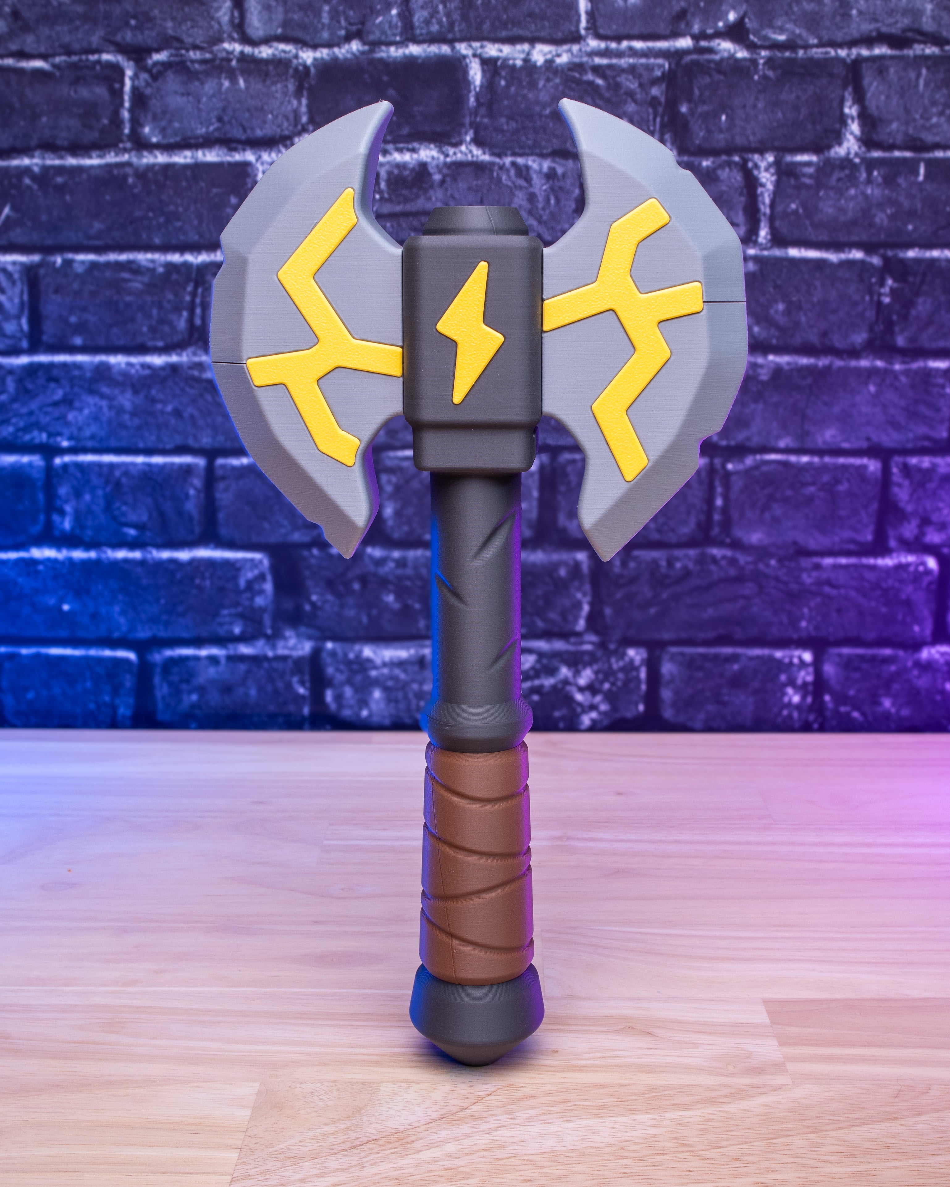 Stormcleaver - Axe Prop Kit | No Supports, No AMS, No Glue 3d model