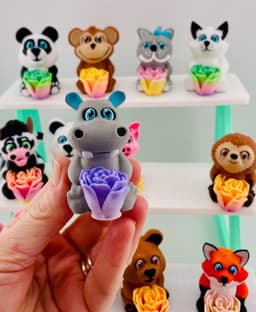 Mother's Day Roseables Hippo 3d model