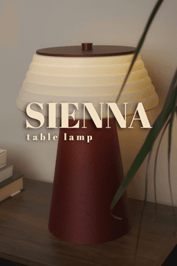 Sienna - Small Table/Bedside Lamp 3d model