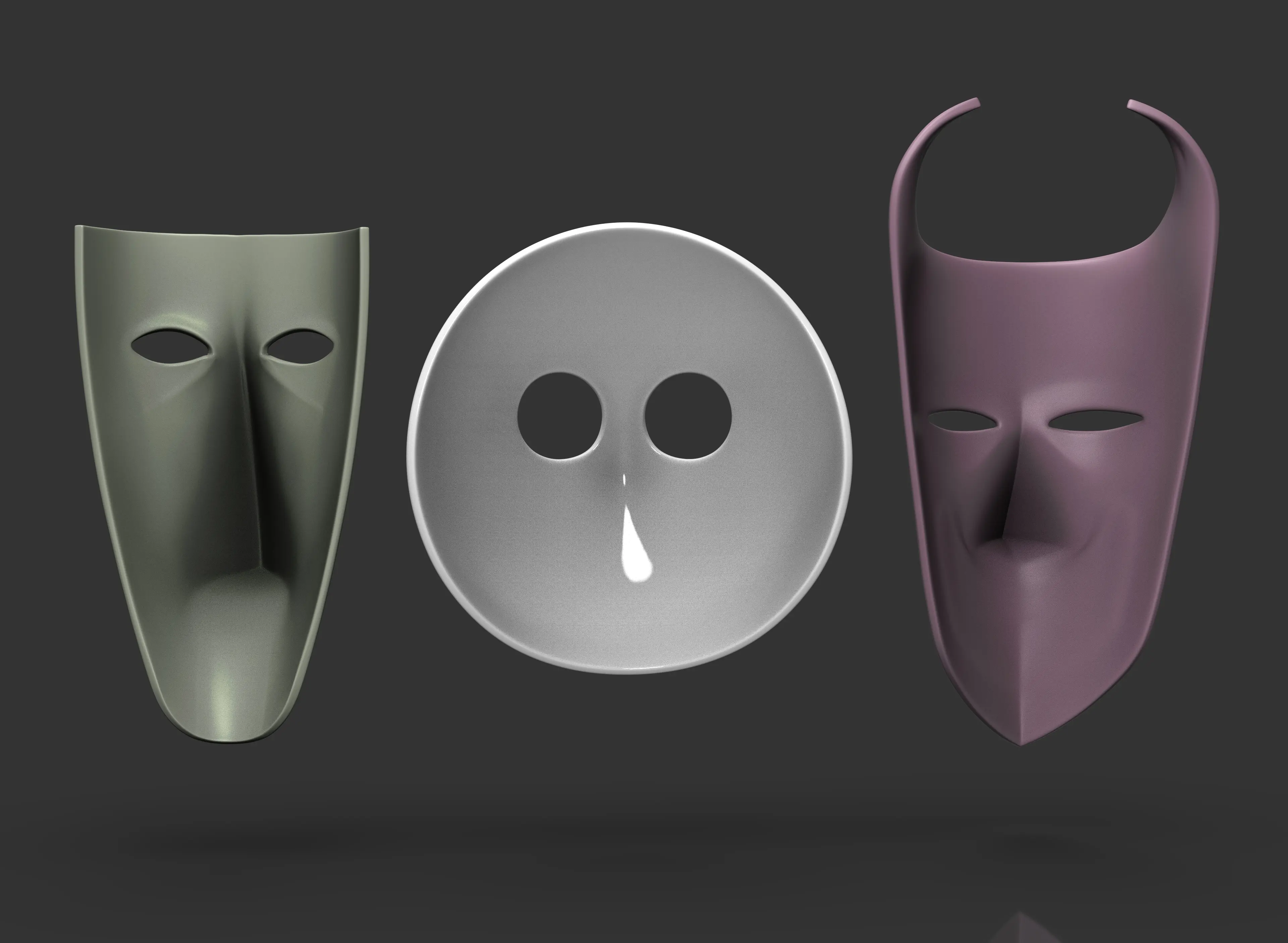 Lockbox Mask Lock, Shock, and Barrell Masks - 3D model by NikkoIndustries on Thangs