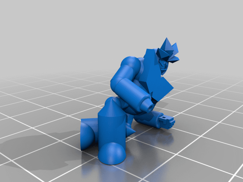 GeminiMan From MegaMan3 3d model