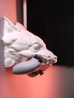 Wolf Controller Stand - Creature Series 3d model