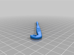 fishing loop tying 3d model