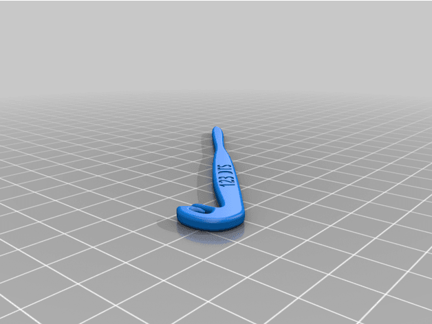 fishing loop tying 3d model