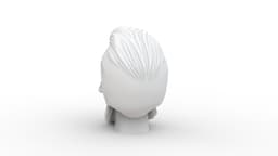 Beard Skull 3d model