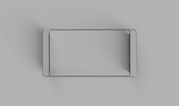 2012-2014 Subaru Impreza Double-DIN Trim for Sony XAV-AX100 3d model