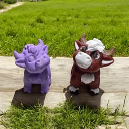 Highland Cow - Community Choice Model 1 3d model