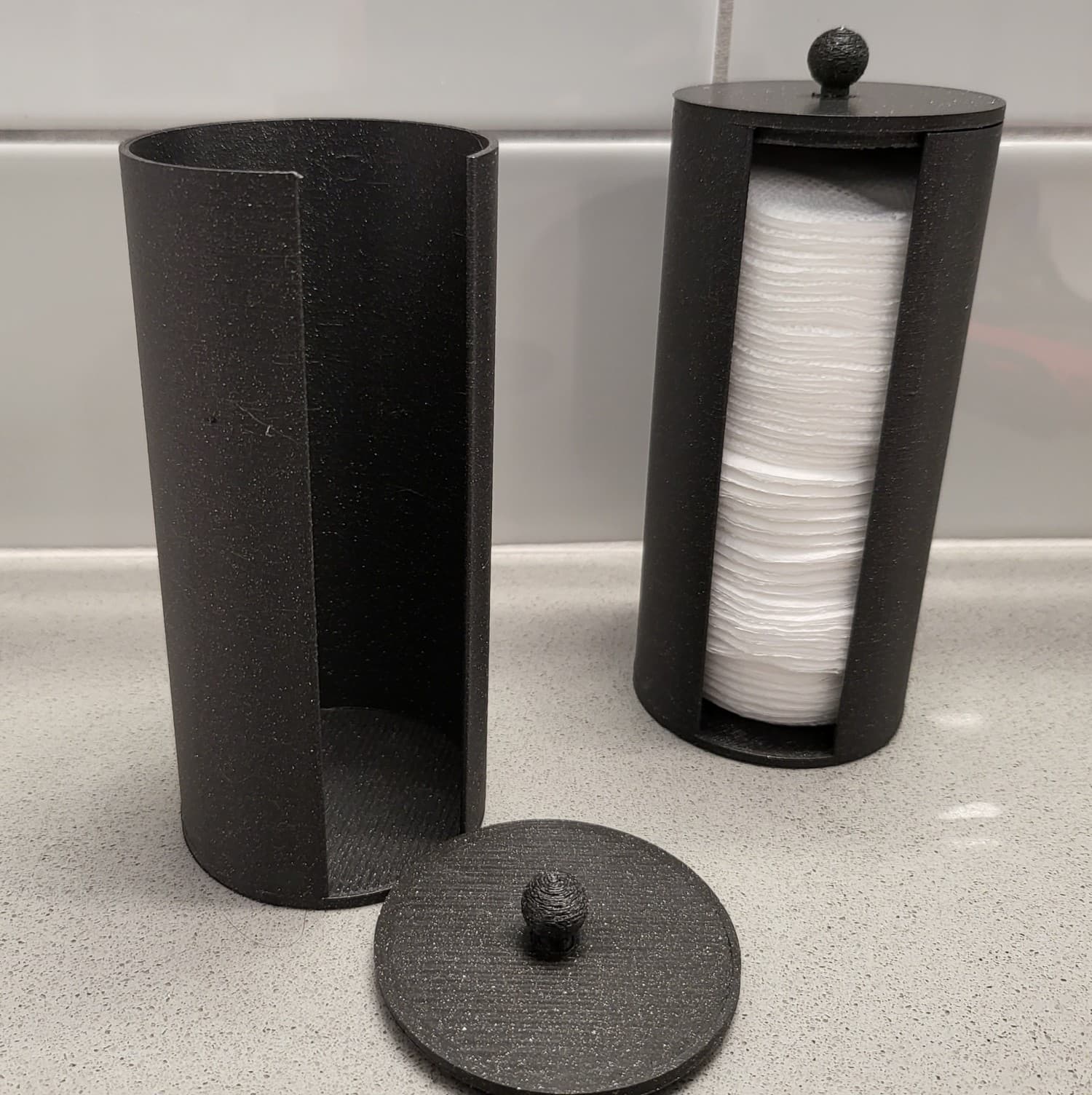 Cotton Holder/dispenser 3d model