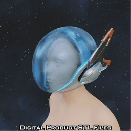 Si Fi Juno Space Ranger Helmet Overwatch 2 3d model
