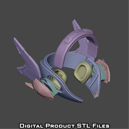 Si Fi Juno Space Ranger Helmet Overwatch 2 3d model