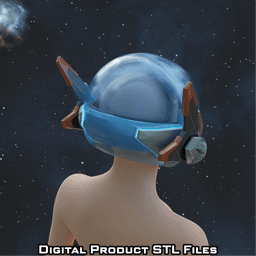 Si Fi Juno Space Ranger Helmet Overwatch 2 3d model