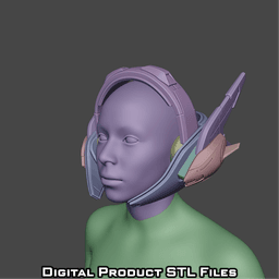 Si Fi Juno Space Ranger Helmet Overwatch 2 3d model