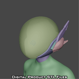 Si Fi Juno Space Ranger Helmet Overwatch 2 3d model