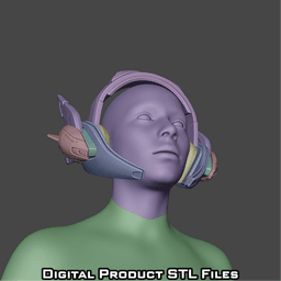 Si Fi Juno Space Ranger Helmet Overwatch 2 3d model