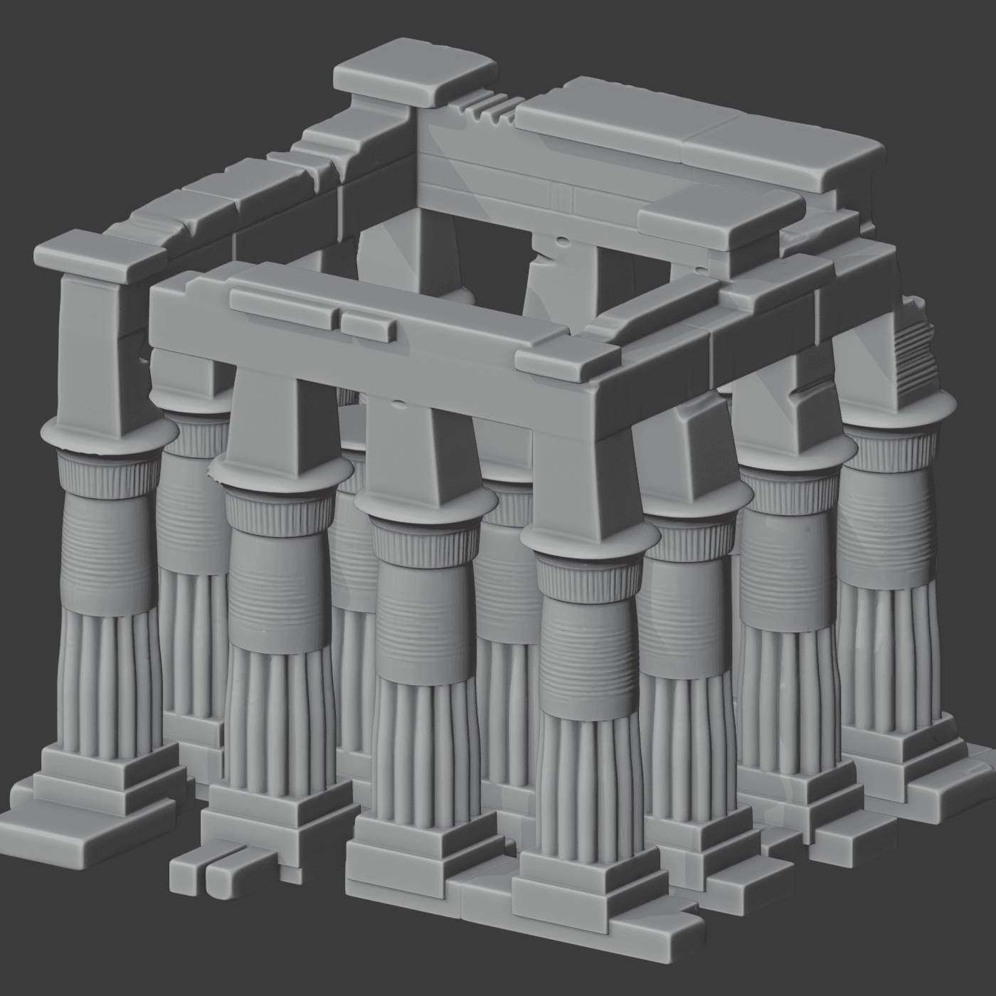 Luxor Temple 3d model