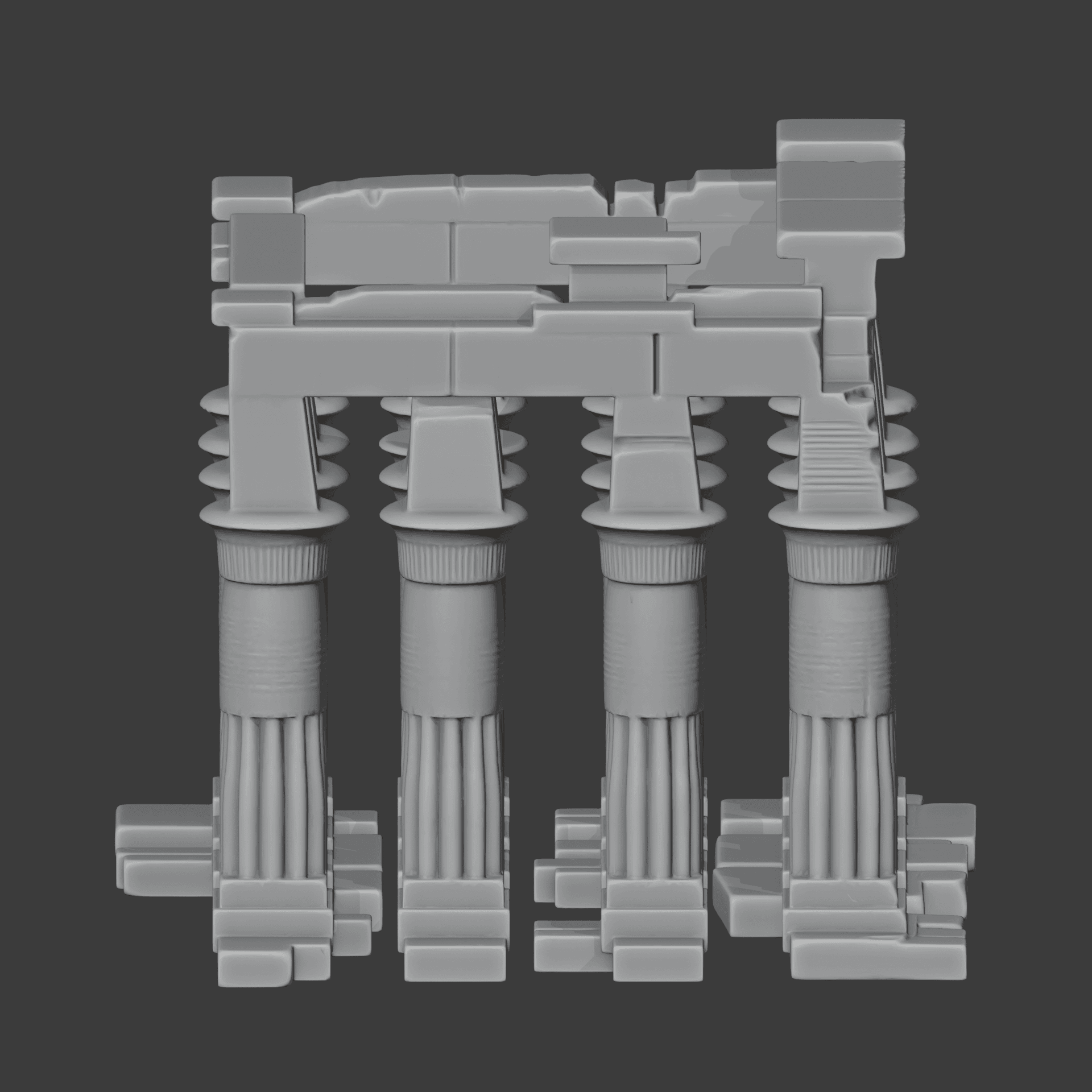 Luxor Temple 3d model