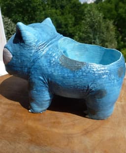bulbizarre bulbasaur planter 3d model