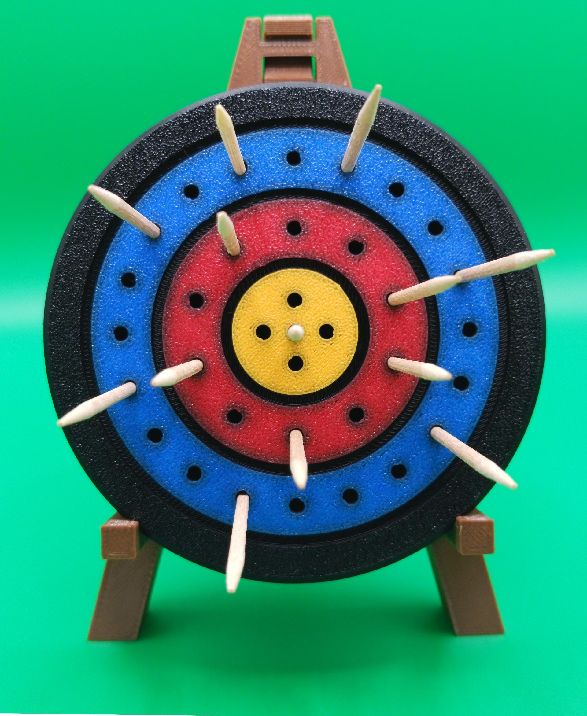 Target Toothpick Holder 3d model