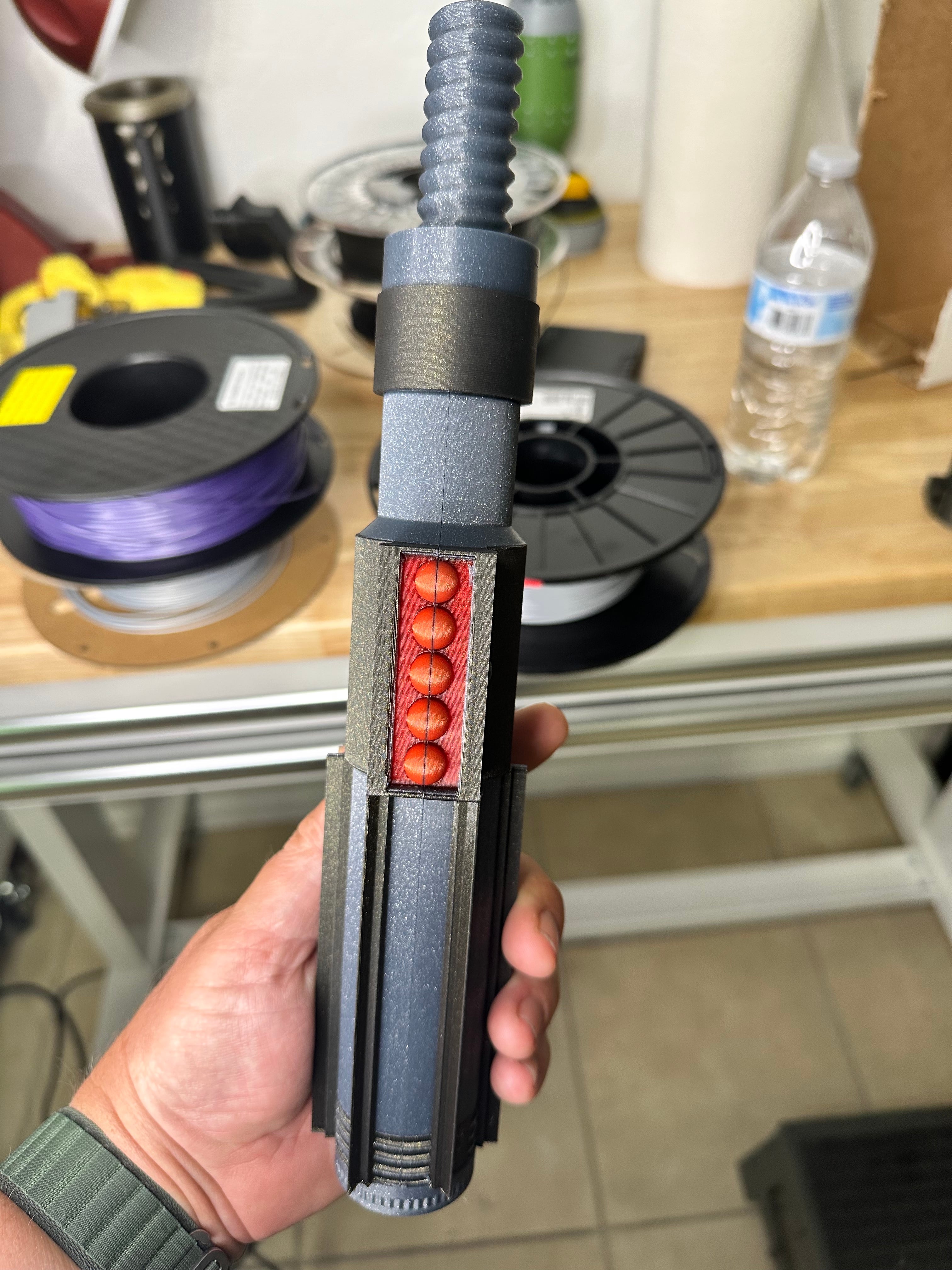 StarWars Darth Vader Pool Noodle Handle 3d model