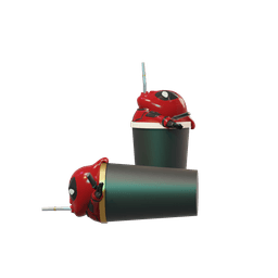 Deadpool Soda Can Cup 3d model