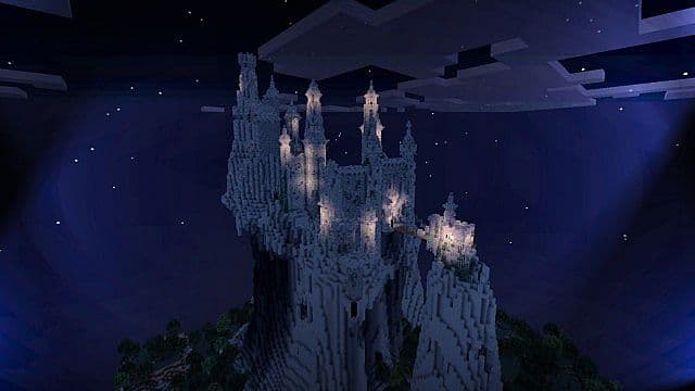 Minecraft Maleficent Castle 3d model