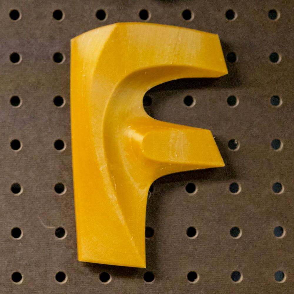 Fusion 360 Pegboard Logo // Peg Anything 3d model