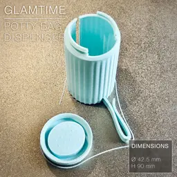GLAMTIME | Dog potty bag dispenser 3d model