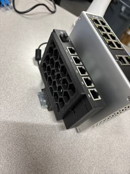 Edgerouter X SFP Din rail Mount 3d model