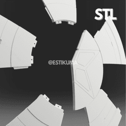 Captain America Shield 3D Model | STL | Printable MCU‑Style Shield | Display Stand Inclu 3d model