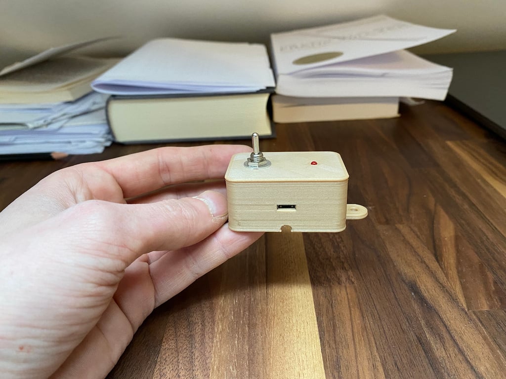 Switch with LED light/indicator 3d model