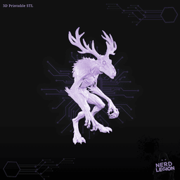 Wendigo - Dungeons and Dragons 3D Model 3d model
